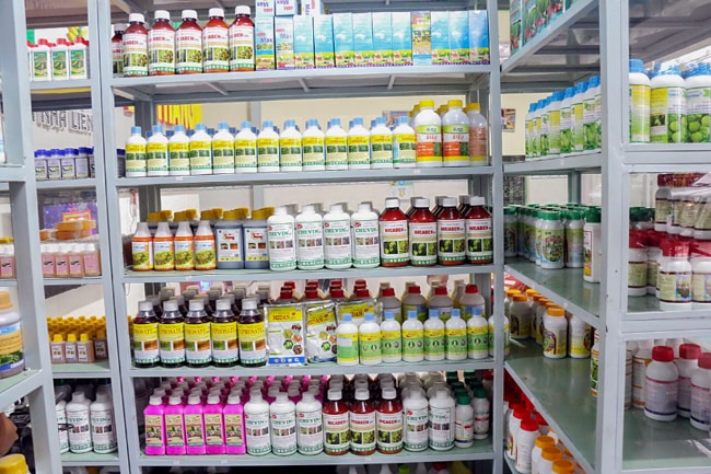 đảm bảo an toàn việc cất giữ tại nhà những loại thuốc bvtv khi chưa sử dụng