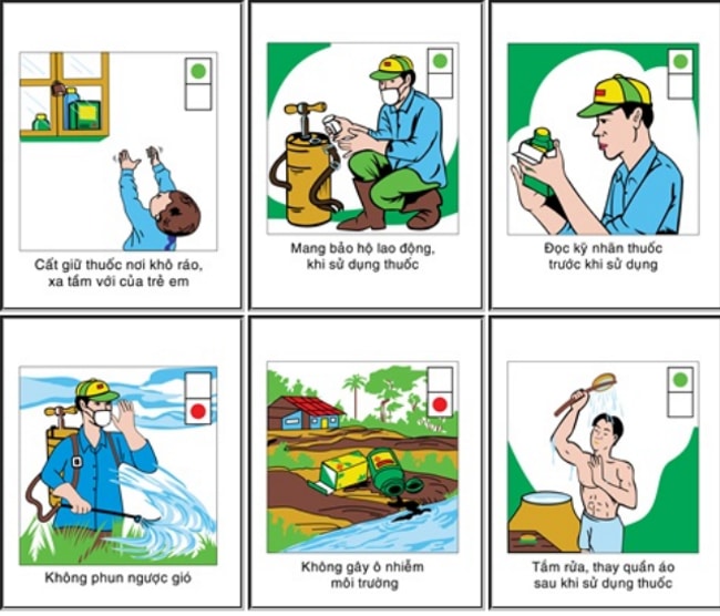 cách phòng tránh ngộ độc thuốc bảo vệ thực vật