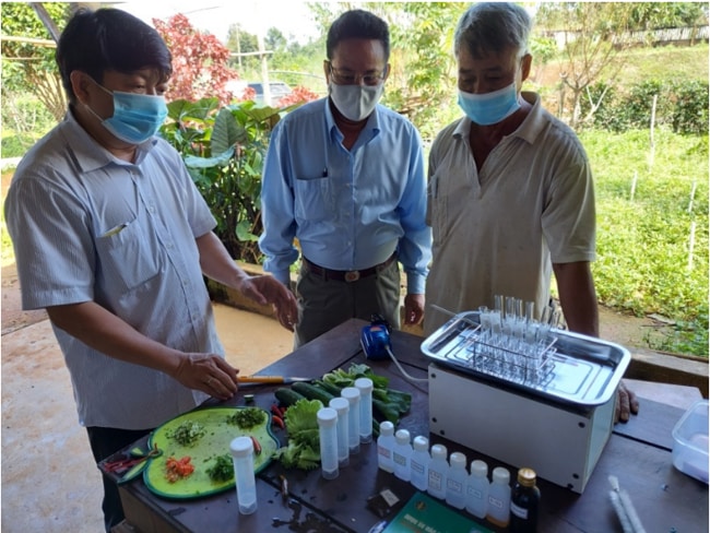 kit kiểm tra dư lượng thuốc bảo vệ thực vật