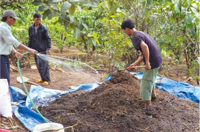 ứng dụng xử lý các chế phẩm nông nghiệp