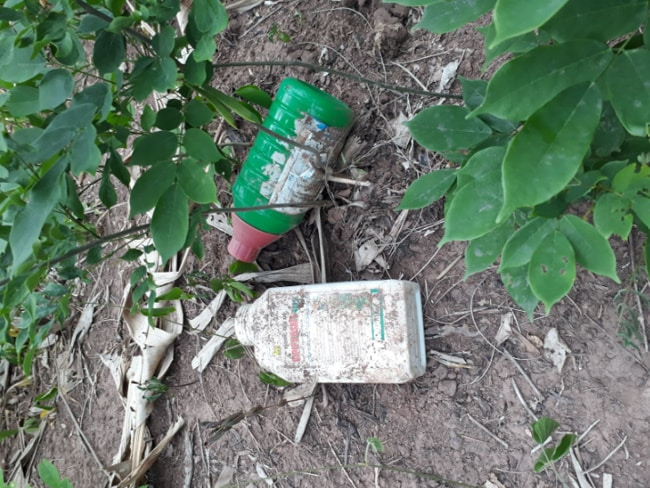 ô nhiễm vùng đất